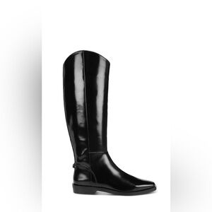 Sam Edelman Glossy Black Over the Knee Boots